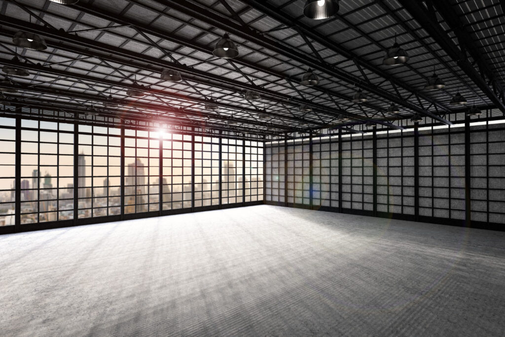 ปูพื้นโรงงาน