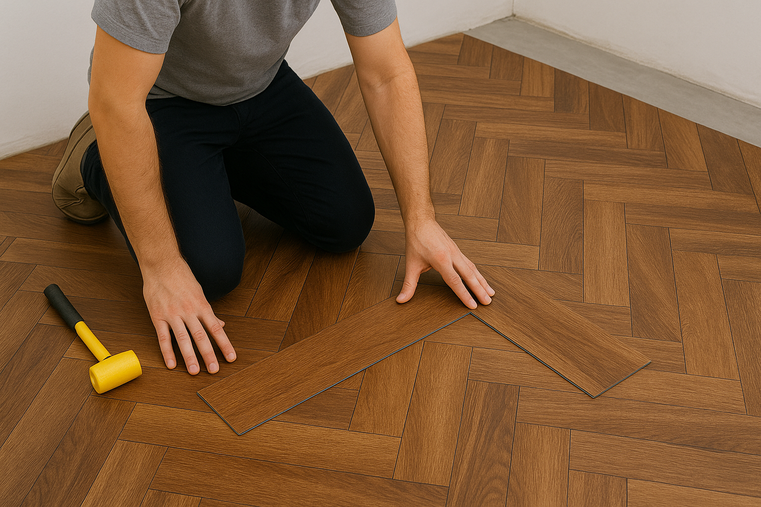 ข้อดีของกระเบื้องยางลายก้างปลา