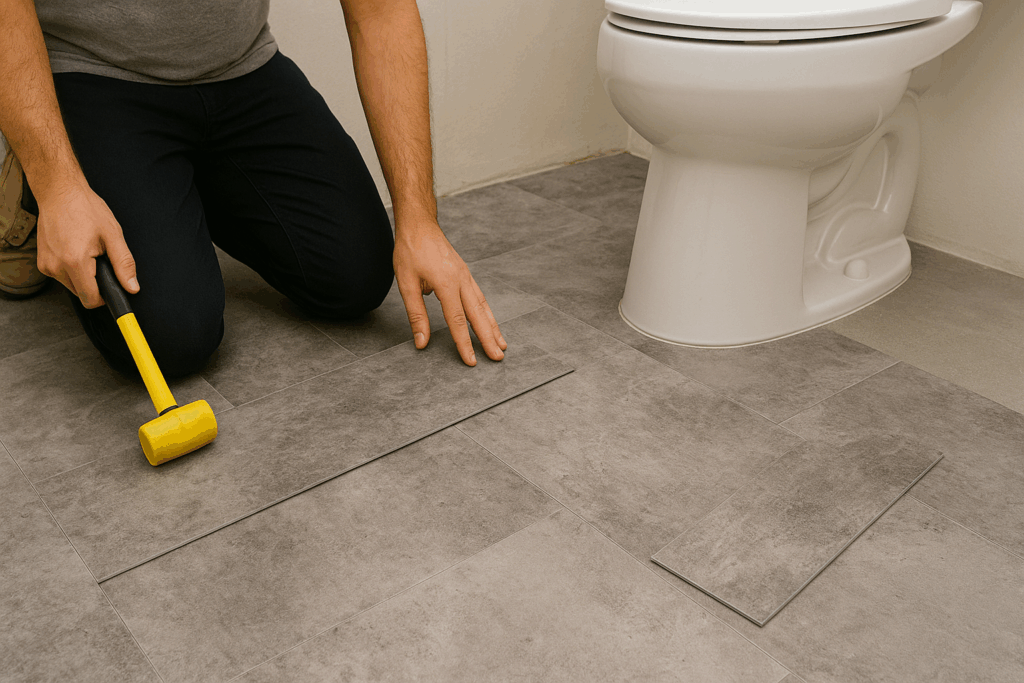 กระเบื้องยางปูห้องน้ำ ใช้ได้จริงไหม?