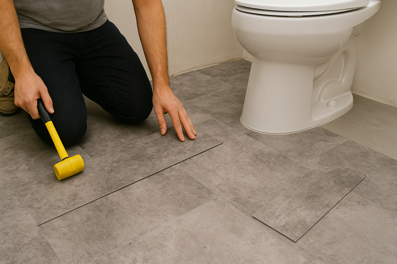 กระเบื้องยางปูห้องน้ำ ใช้ได้จริงไหม?